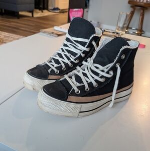 Platform high top Sherpa converse!